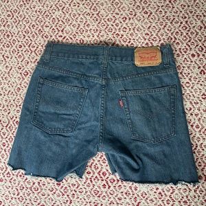 Levi jean shorts